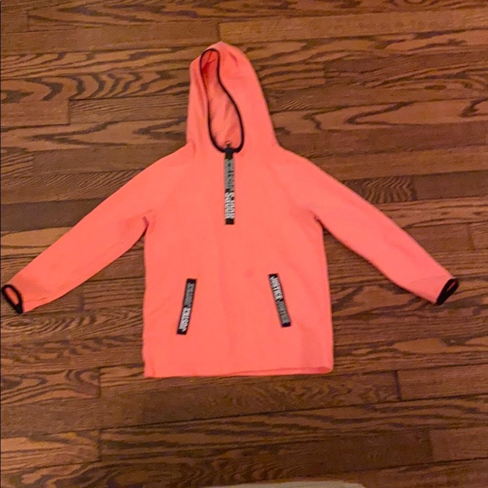 Pink justice hoodie